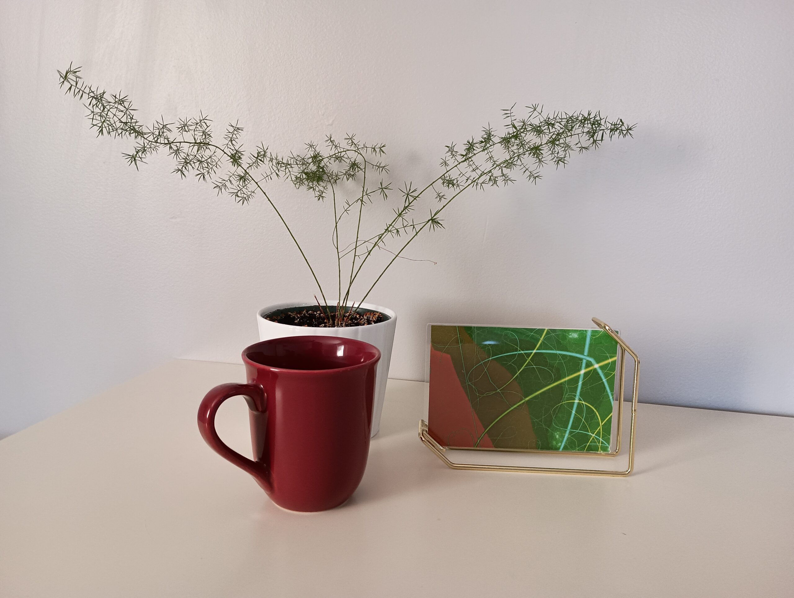 Double Sided Gold 4x6 Elegant Frame with 2 Fractals